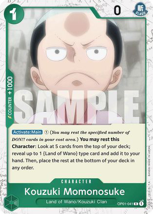 Kouzuki Momonosuke (Premium Foil)