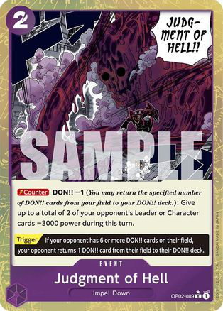 Judgment of Hell (Premium Foil)