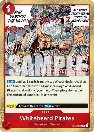 Whitebeard Pirates (ST15 - ST20 Release Event Winner Pack)