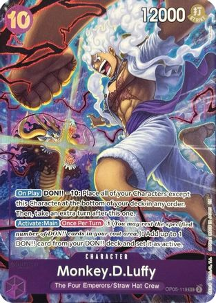 Monkey.D.Luffy (119) (English Version 2nd Anniversary Set)