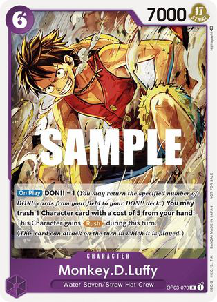 Monkey.D.Luffy (Dash Pack)