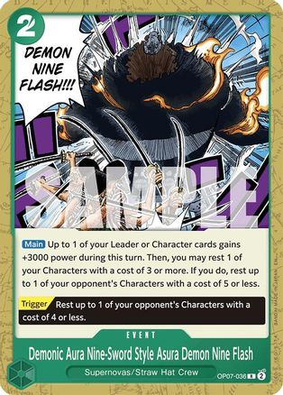 Demon Aura Nine-Sword Style Asura Demon Nine Flash (Reprint)