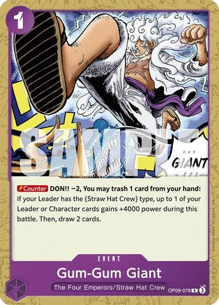 Gum-Gum Giant (Reprint)