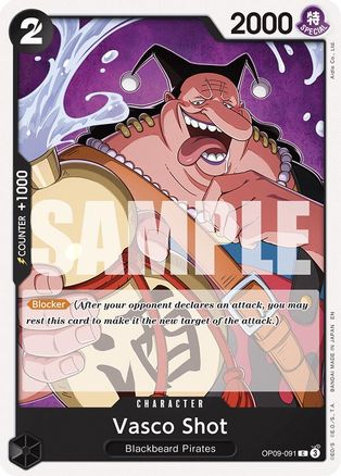 Vasco Shot (Reprint)
