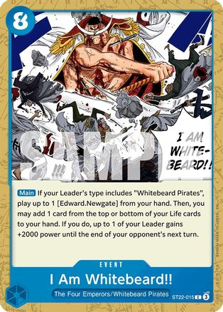 I Am Whitebeard!!