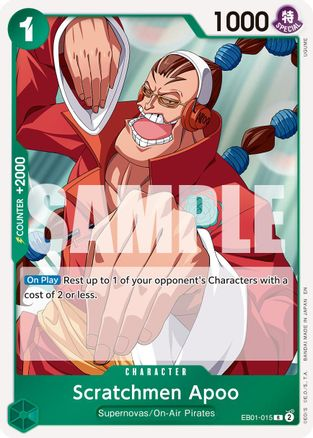 Scratchmen Apoo - EB01-015 (Reprint)