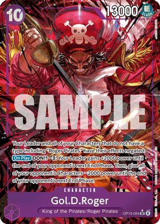 Gol.D.Roger (064) (Alternate Art)