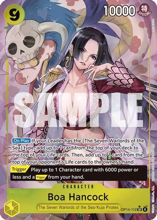 Boa Hancock - OP14-112 (Alternate Art)